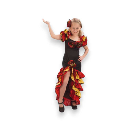 Picture of SPANISH DANCER COSTUME 7-8 YEARS
